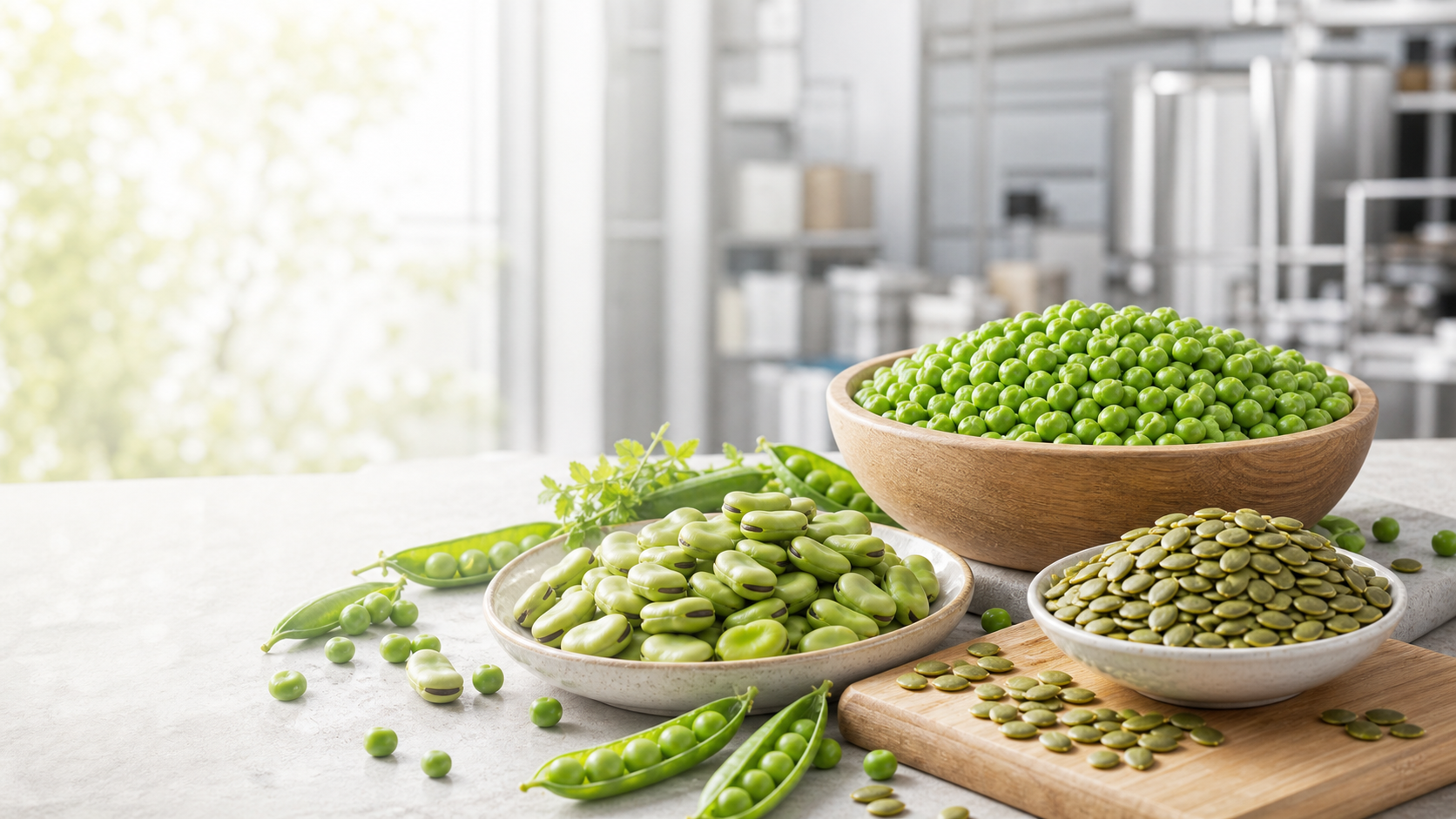 有机豌豆、有机蚕豆和有机南瓜籽